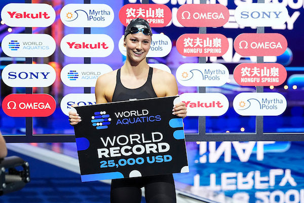 Summer McIntosh and Gretchen Walsh break World Records once again in Budapest