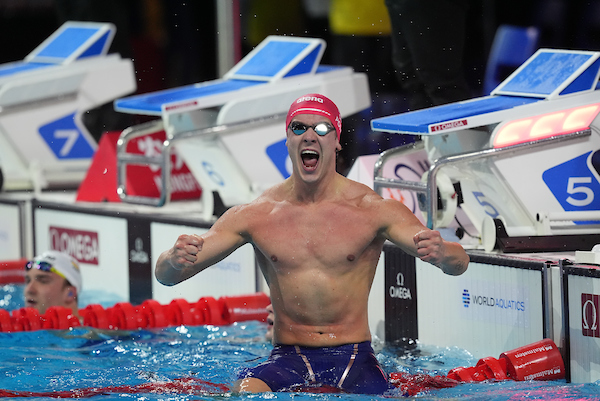 Noe Ponti opens floodgates, sets fourth 50m butterfly World Record of the year in Budapest